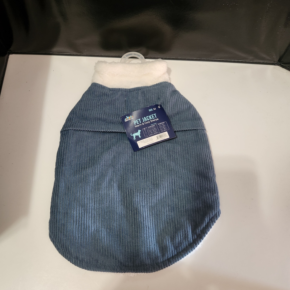 Pet Jacket Warm & Cozy Sherpa